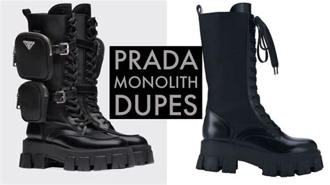 prada dupes nastygal|prada platform boots dupe.